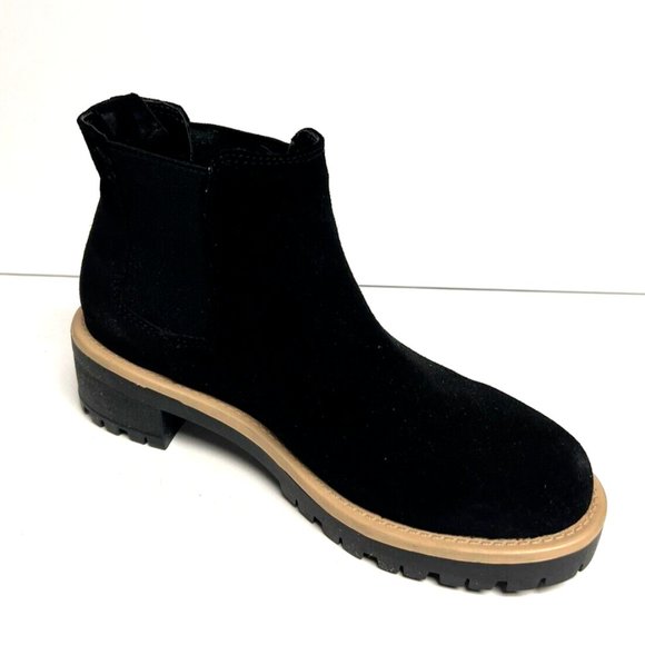 Blondo Women's Mayes Waterproof Boot Black Suede Size 7.5 M - Picture 2 of 7